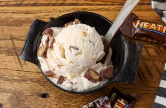 Heath Bar Ice Cream – Barefeet within the Kitchen