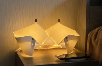 Origami-Impressed Crab Desk Lamp By Steel Goat Combines Tender Mild And Sculptural Design