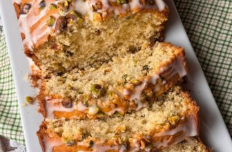 PISTACHIO LOAF CAKE – The Southern Woman Cooks