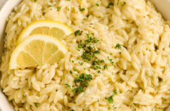 Lemon Orzo {Fast & Straightforward}